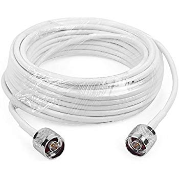 10 meters RF cable with N Male connector at both end